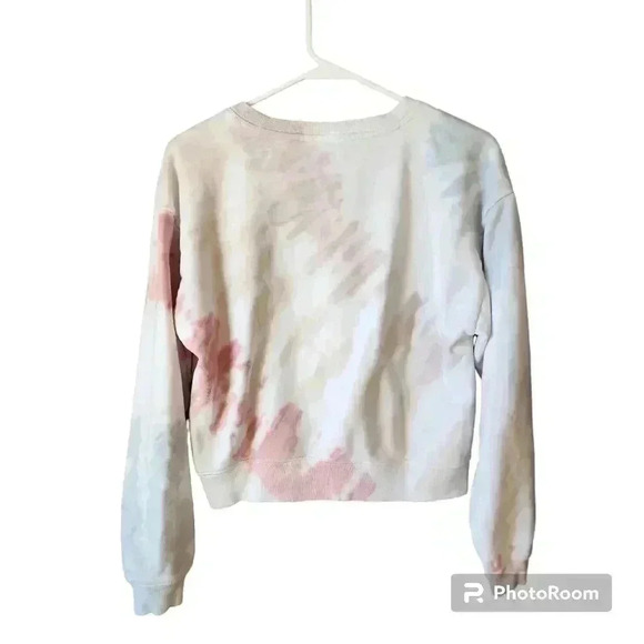 Gap Sweatshirt Tie Dye Crop Size Teen 14/16 - Picture 3 of 7
